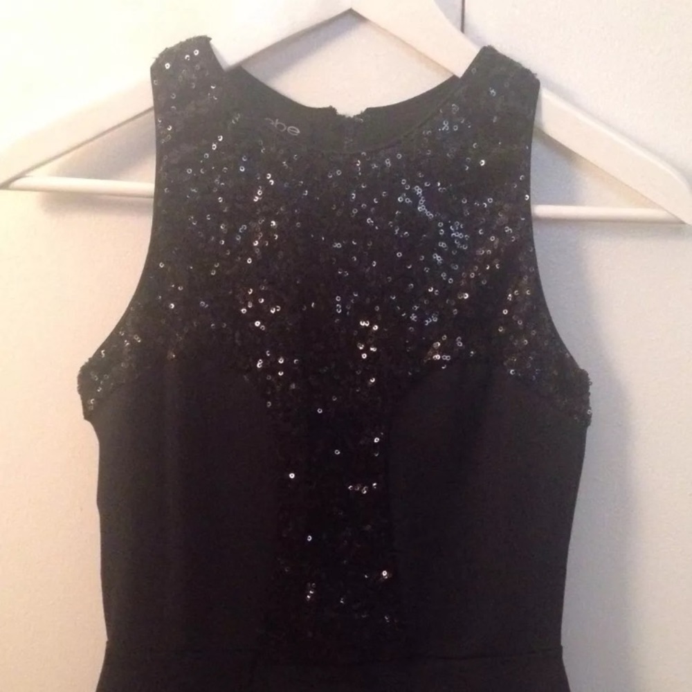 Bebe  dressy peplum top